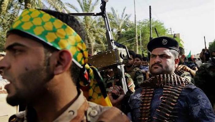 بالفيديو .. ميلشيا “الحشد الشعبي” تحرق مواطن سني بالعراق