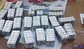 سجن أمين شرطة وعاطل 15 عاما بتهمة الاتجار في مخدر الترامادول