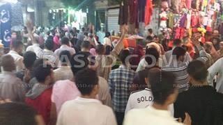 مسيرة ليلية لرافضي الانقلاب بالفيوم