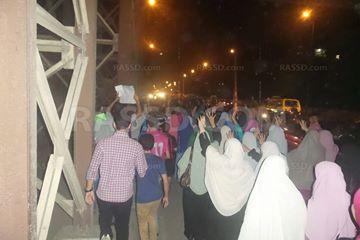 مسيرة مناهضة للانقلاب بالمحلة الكبرى