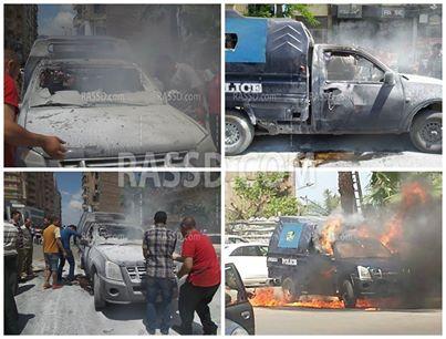 طلاب المنصورة يحرقون “بوكس” ردًا على حبس زملائهم