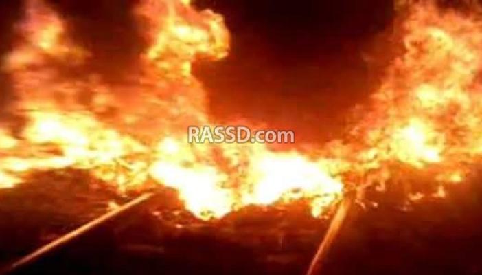 حركات ثورية تتبنى قطع الطرق وإشعال النيران بعدة محافظات