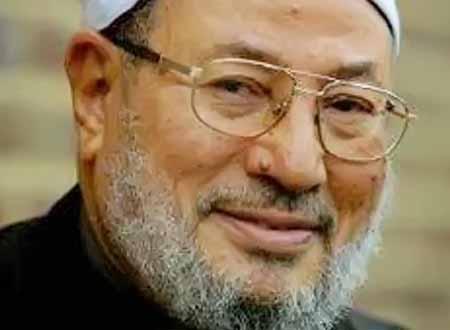 القرضاوي يدعو المسلمين إلي الجهاد في سوريا