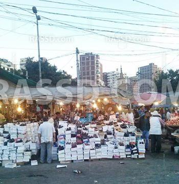 الباعة الجائلون بالإسكندرية يسرقون الكهرباء من الكابلات