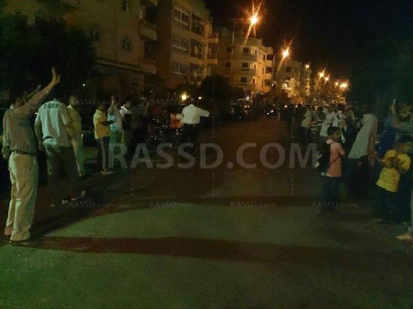 مسيرات و سلاسل بشرية بشبرا و العبور القليوبية رفضًا للانقلاب