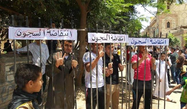 إصابة 86 معتقلًا و170 من أسرهم  بالإعياء نتيجة الإضراب