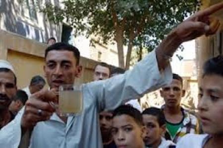 قرى البدرشين محرومة من مياة الشرب