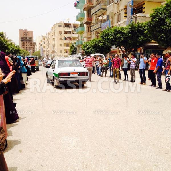 طلاب جامعة الفيوم ينددون بالنتائج الزائفة لانتخابات العسكر