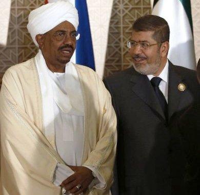 مرسي يتصل بالبشير للتباحث حول سد أثيوبيا