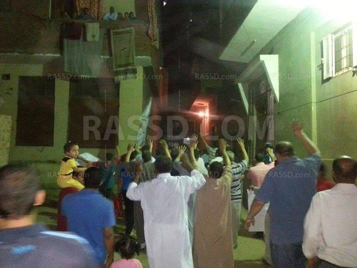 مسيرة مناهضة للانقلاب بالخانكة