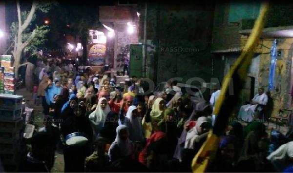 مسيرة مناهضة للانقلاب ببني سويف