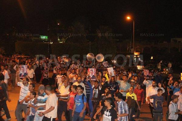 مسيرات مناهضة للانقلاب بالعاشر من رمضان