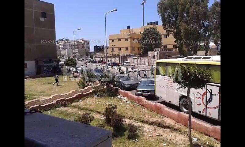 أولتراس ربعاوي ببورسعيد يتصدى لهجوم البلطجية