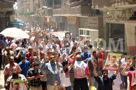 تظاهرتان و”فراشة” رفضاً للانقلاب بالمنيا