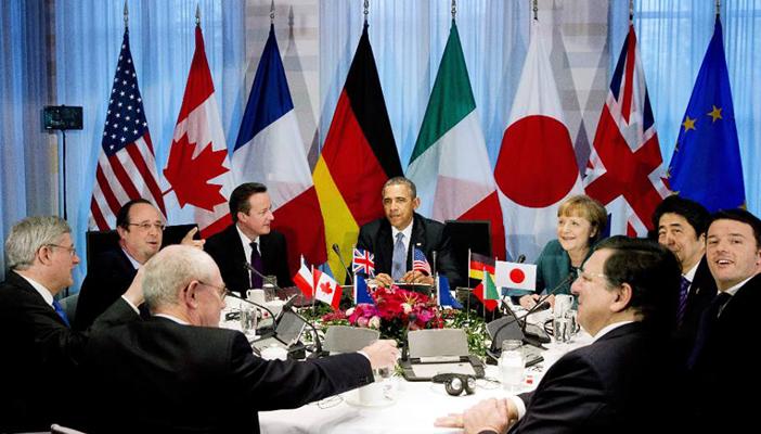 مجموعة السبع تدعو إلى إبقاء العقوبات على موسكو