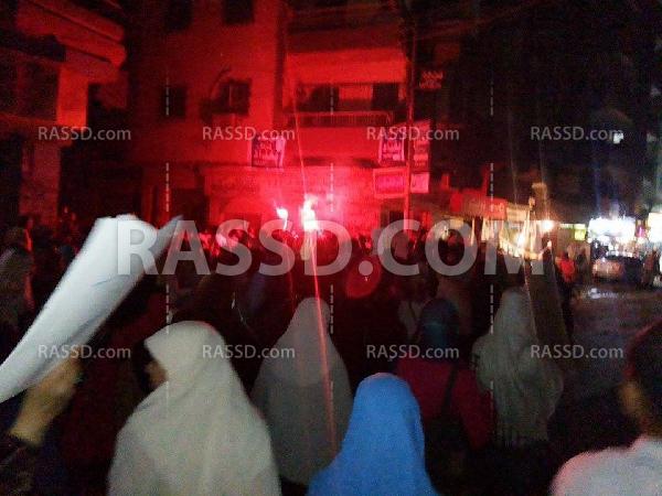 مسيرة ليلية للتحالف الوطني بالدقهلية رفضاً للانقلاب العسكري