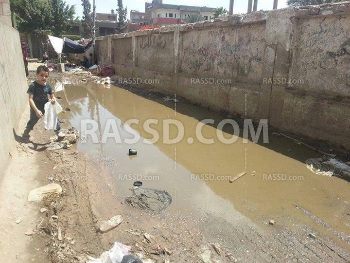 “كرداسة” تغرق في مياه الصرف الصحي