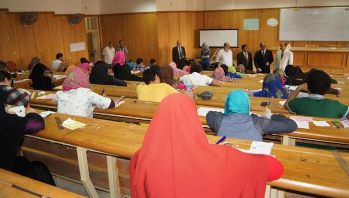 295 حالة غش بامتحانات جامعة بنى سويف