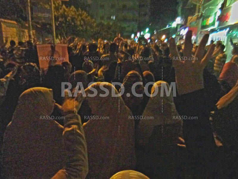 مسيرة ليلية حاشدة مفاحئة لتحالف دعم الشرعية بطنطا .