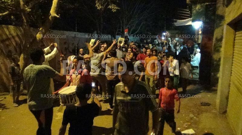 مسيرة مناهضة للانقلاب  بـ”كفر شبين” في القليوبية