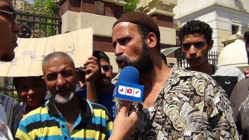 وقفة لأهالي النهضة أمام محافظة القاهرة للمطالبة بتملك شققهم