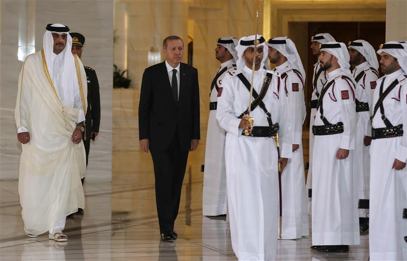 تركيا وقطر رسائل سياسية وعسكرية