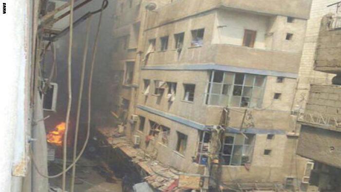 مصرع وإصابة 21 جراء تفجيران بمنطقة السيدة زينب بريف دمشق