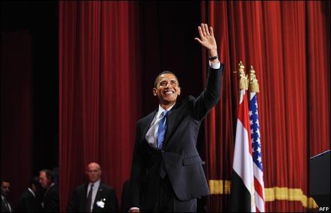 أوباما يريد تحسين صورة أمريكاورعاية  مصالحها