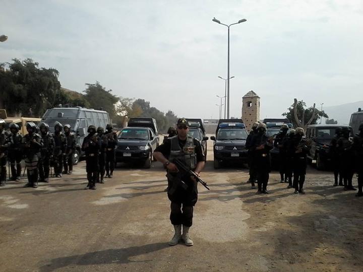 الأمن يقتحم قرية طيبة بالبحيرة ويطلق الرصاص على المواطنين