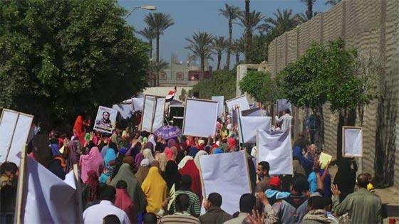 مسيرة حاشدة بمدينة ناصر في أسبوع “الحرية لمصر”