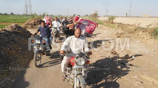 مسيرة رافضة للانقلاب في “الأقصر” بالدرجات البخارية
