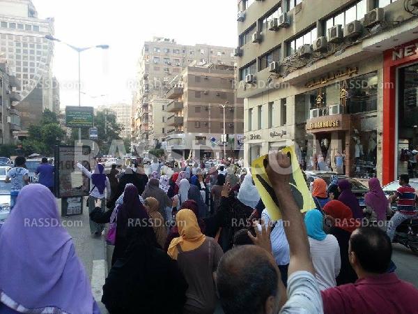 تظاهرة مناهضة للانقلاب بـ”المهندسين”