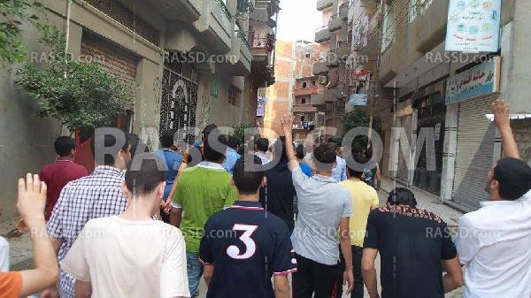 تظاهرات مناهضة للانقلاب العسكري بـ”الدقهلية”