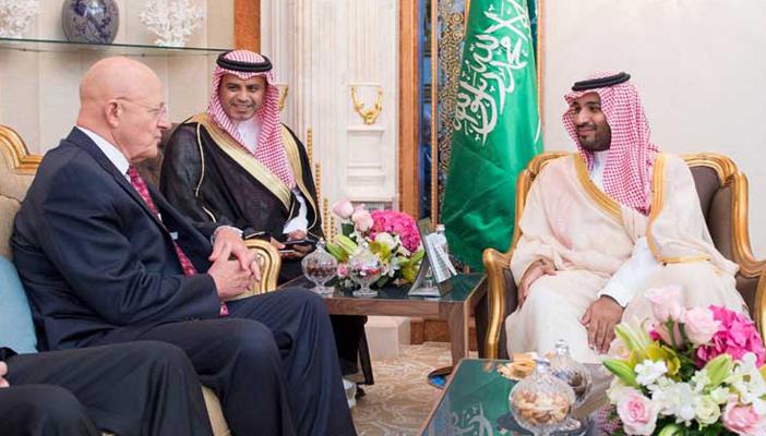 ولي عهد السعودية يلتقي مدير المخابرات الأميركية بجدة