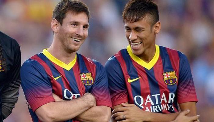 نيمار: ميسي يستحق الفوز بالكرة الذهبية هذا العام