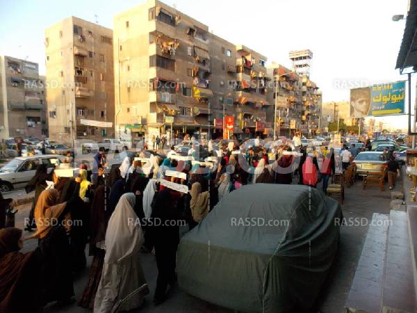 مسيرة حاشدة بـ”بورسعيد” للمطالبة بالإفراج عن المعتقلات