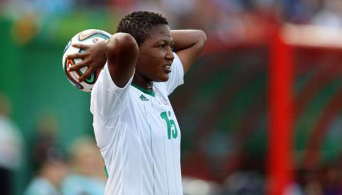 إيقاف لاعبة منتخب نيجيريا 3 مباريات بمونديال السيدات