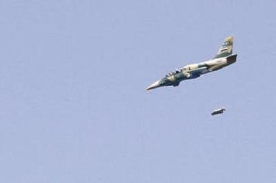 طائرات حربية بدعم المدفعية  تقصف المعارضة في دمشق