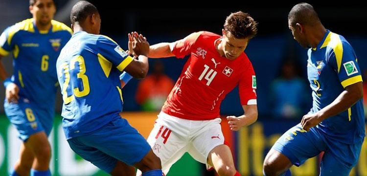 سويسرا تحول تأخرها للفوز بهدفين على الإكوادور