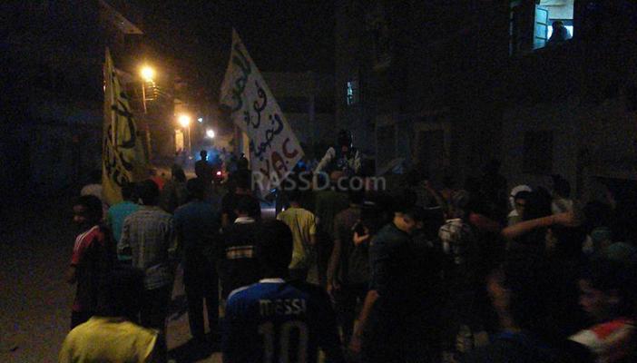 مسيرات ليلية في 5 محافظات ضد حكم العسكر