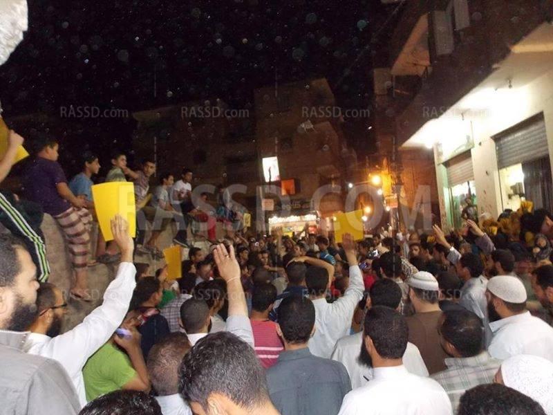 محافظات مصرية تنتفض ليلا دفاعا عن المعتقلين