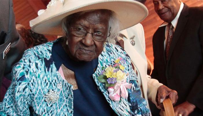 ضمن ثلاثة ولدوا بالقرن 19.. وفاة المعمرة الأميركية “تاليى” عن 116 عاما