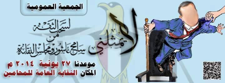 “محامون ضد الانقلاب” تدعو للتصويت لإسقاط “سامح عاشور”