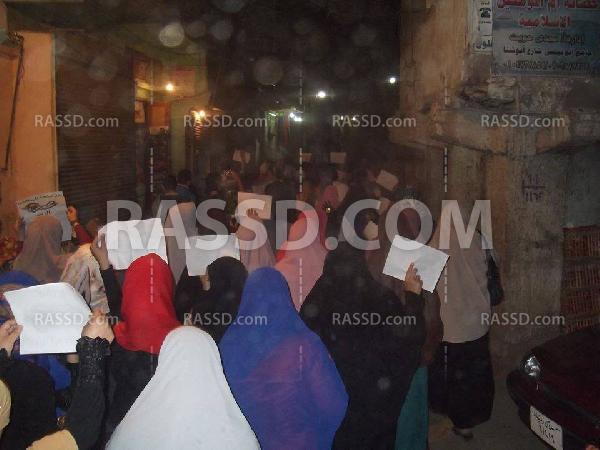 مسيرة ليلية لرافضي الانقلاب بـ”كفر البطيخ” في “دمياط”