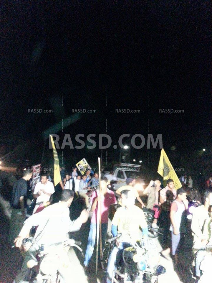 مسيرة ليلية بالدراجات النارية في “الفيوم”