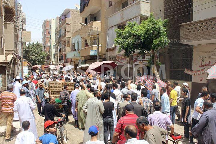 مسيرات مناهضة للانقلاب بمحافظة المنيا