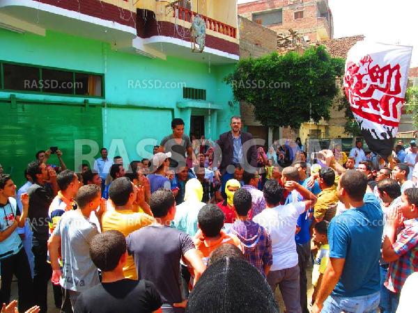 ثوار “الغربية” ينظمون مظاهرات مناهضة للانقلاب