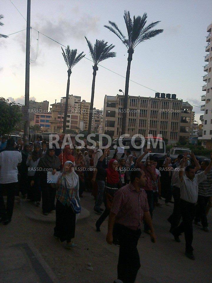 مسيرات مناهضة للانقلاب بـ”الأسكندرية”