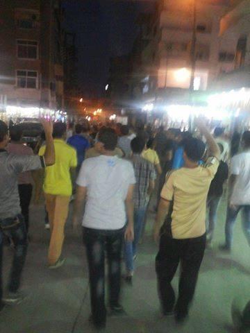 مسيرات في “الإسماعيلية” تنديدا بأحكام الإعدام الأخيرة