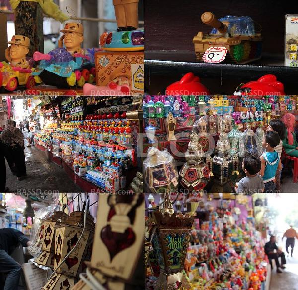 فانوس رمضان.. من المئذنة والقبة إلى الجندي والدبابة